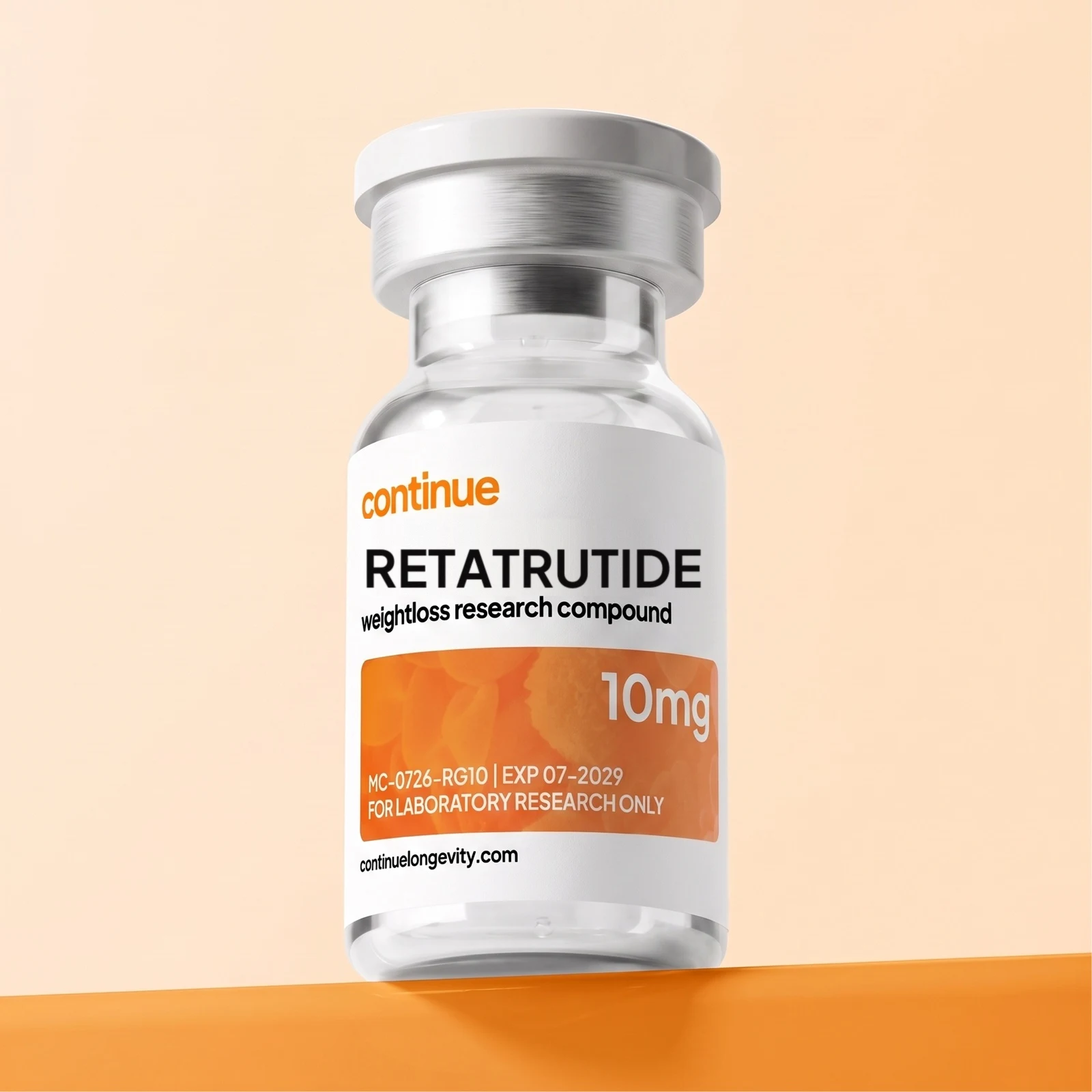 Vial retatrutide 10 mg dari Continue